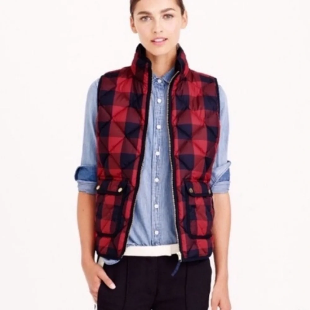 J. Crew | Vest | Excursion Buffalo Check